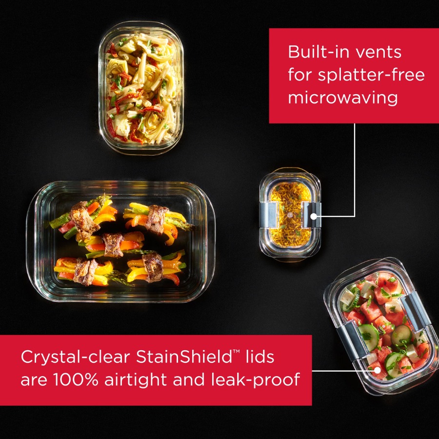 Brilliance 3.2 Cup Glass Food  - Best Food Storage ulasan dan harga