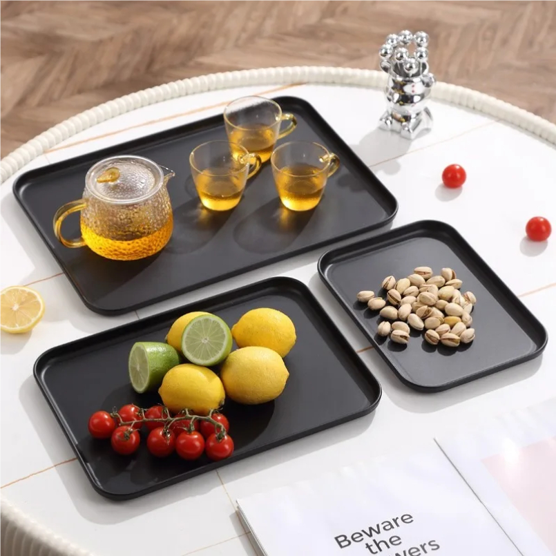 Heavy-Duty Black Rectangular S - Food Storage For Restaurant ulasan dan harga