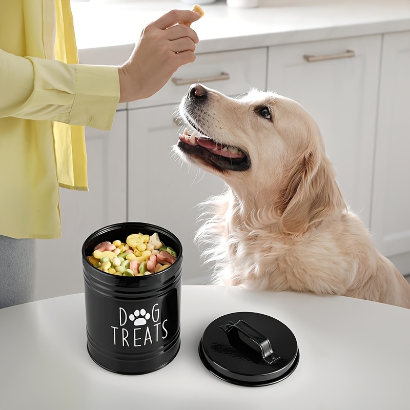 Metal Dog Treat Container Dog  - Food Storage For Dog ulasan dan harga