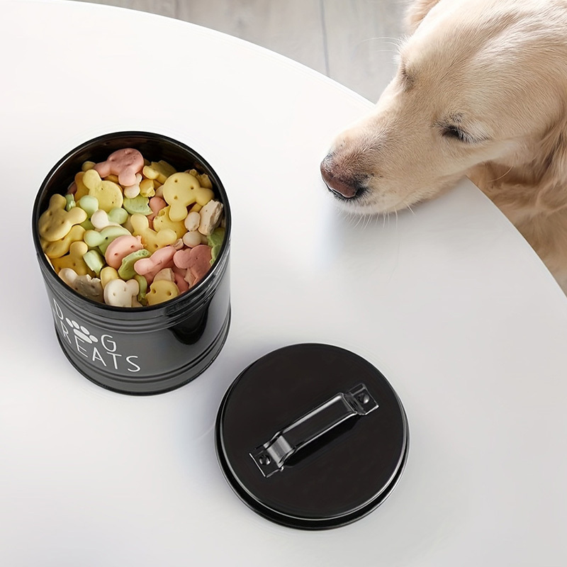 Metal Dog Treat Container Dog  - Food Storage For Dog ulasan dan harga