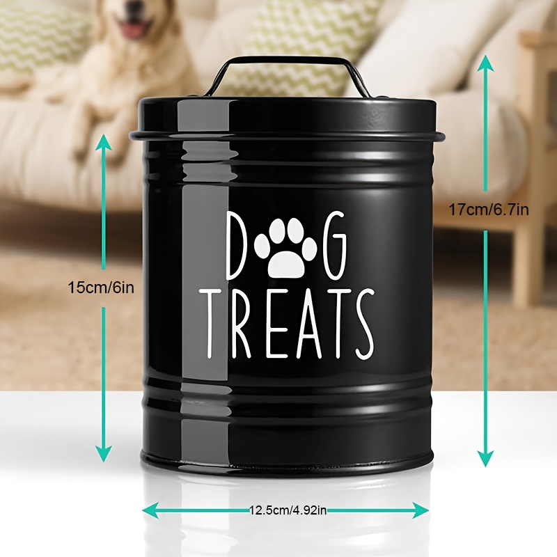 Metal Dog Treat Container Dog  - Food Storage For Dog ulasan dan harga