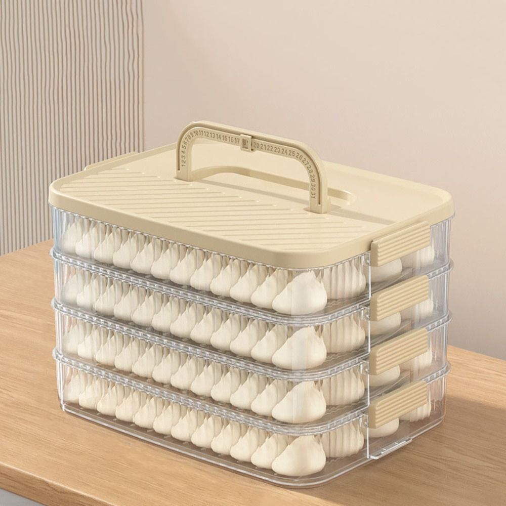 Plastic Frozen Dumpling Storag - Food Storage Containers Xl ulasan dan harga