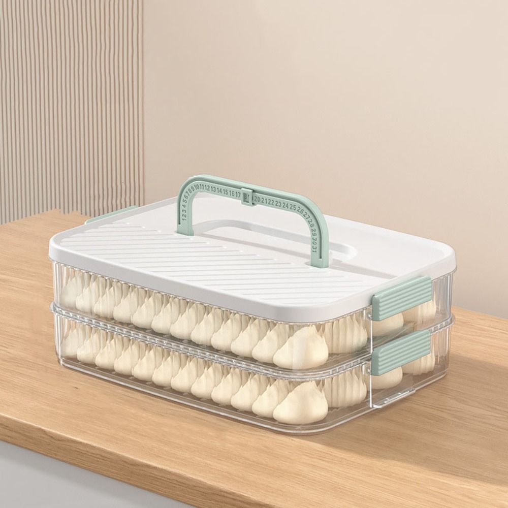 Plastic Frozen Dumpling Storag - Food Storage Containers Xl ulasan dan harga