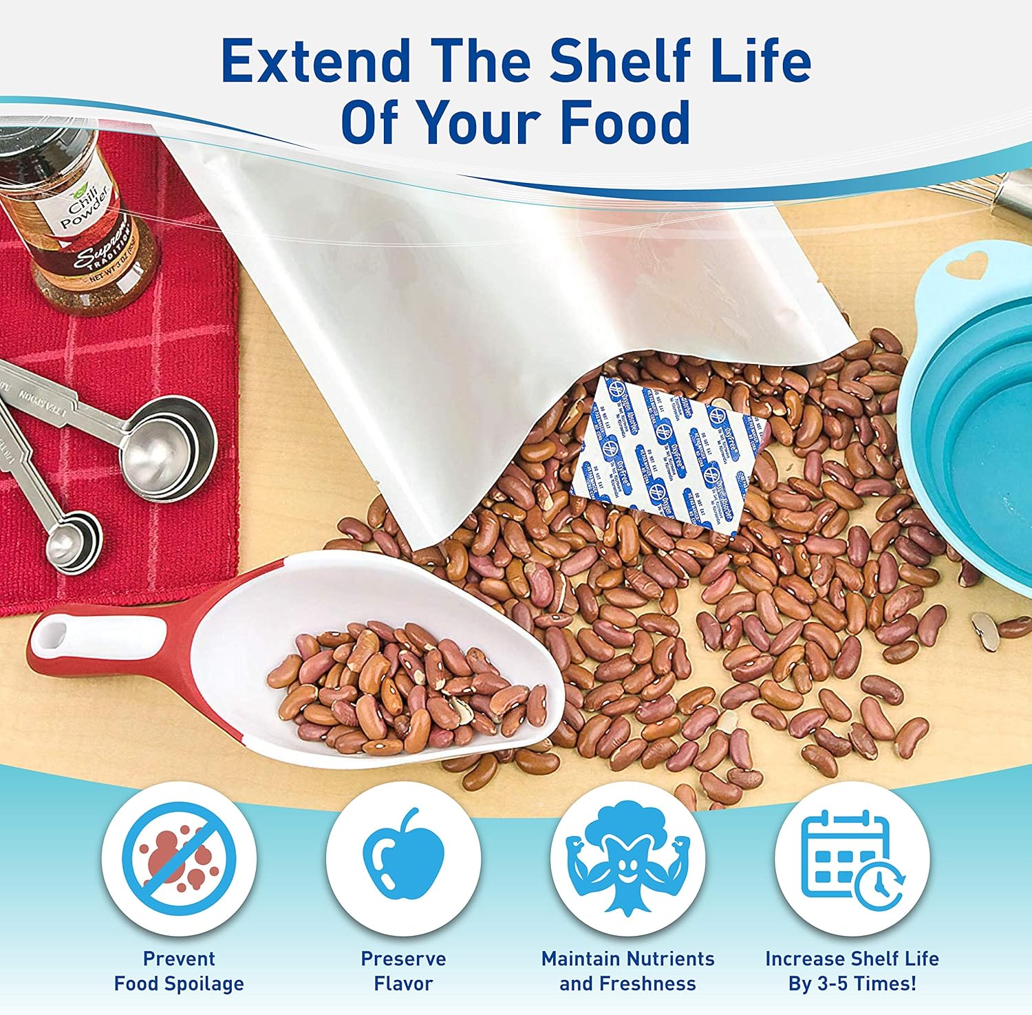 300cc Oxygen Absorbers for Foo - Food Storage Oxygen Absorbers ulasan dan harga