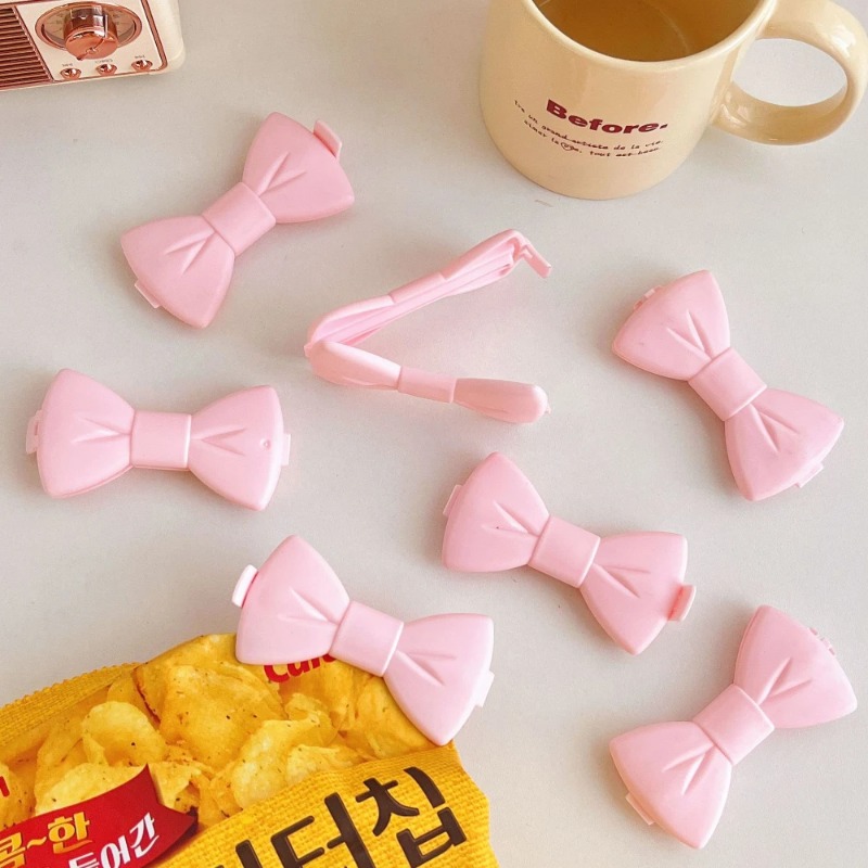 5PCS Kawaii Food Sealing Clip  - Food Storage Plastic Bag ulasan dan harga