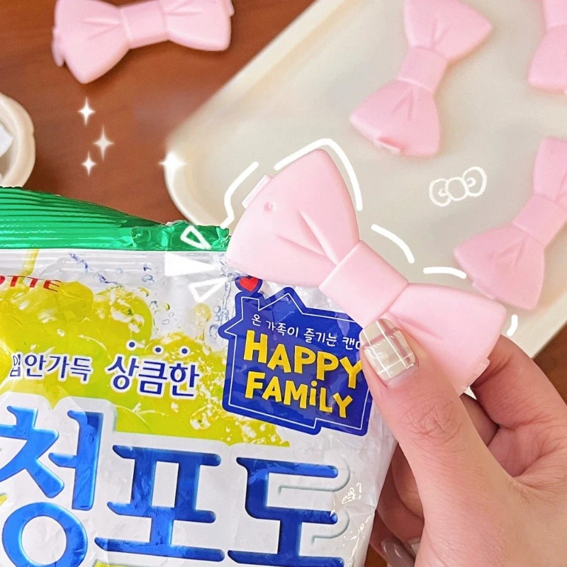 5PCS Kawaii Food Sealing Clip  - Food Storage Plastic Bag ulasan dan harga