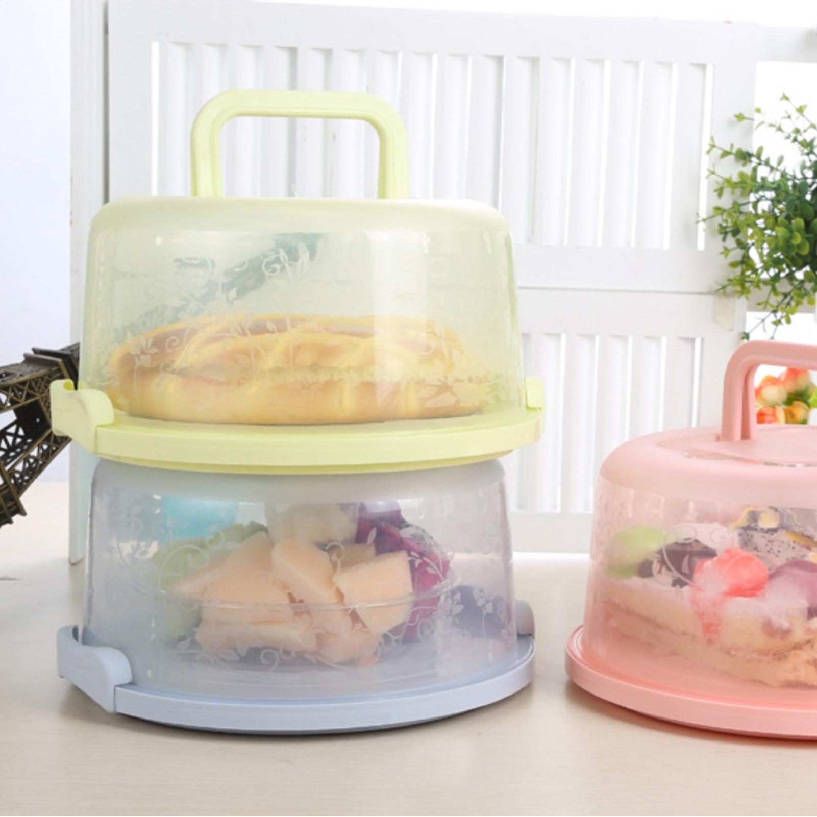 Handheld Cake Carrier Reusable - Food Storage Home ulasan dan harga