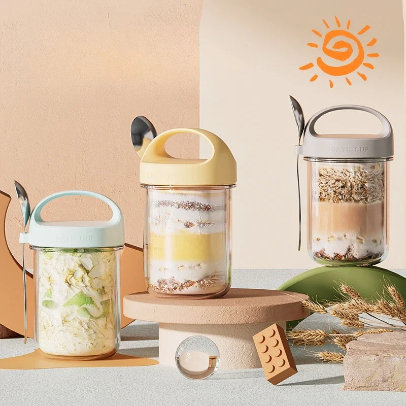 430ML New Breakfast Cups Oatme - Food Storage Yogurt ulasan dan harga