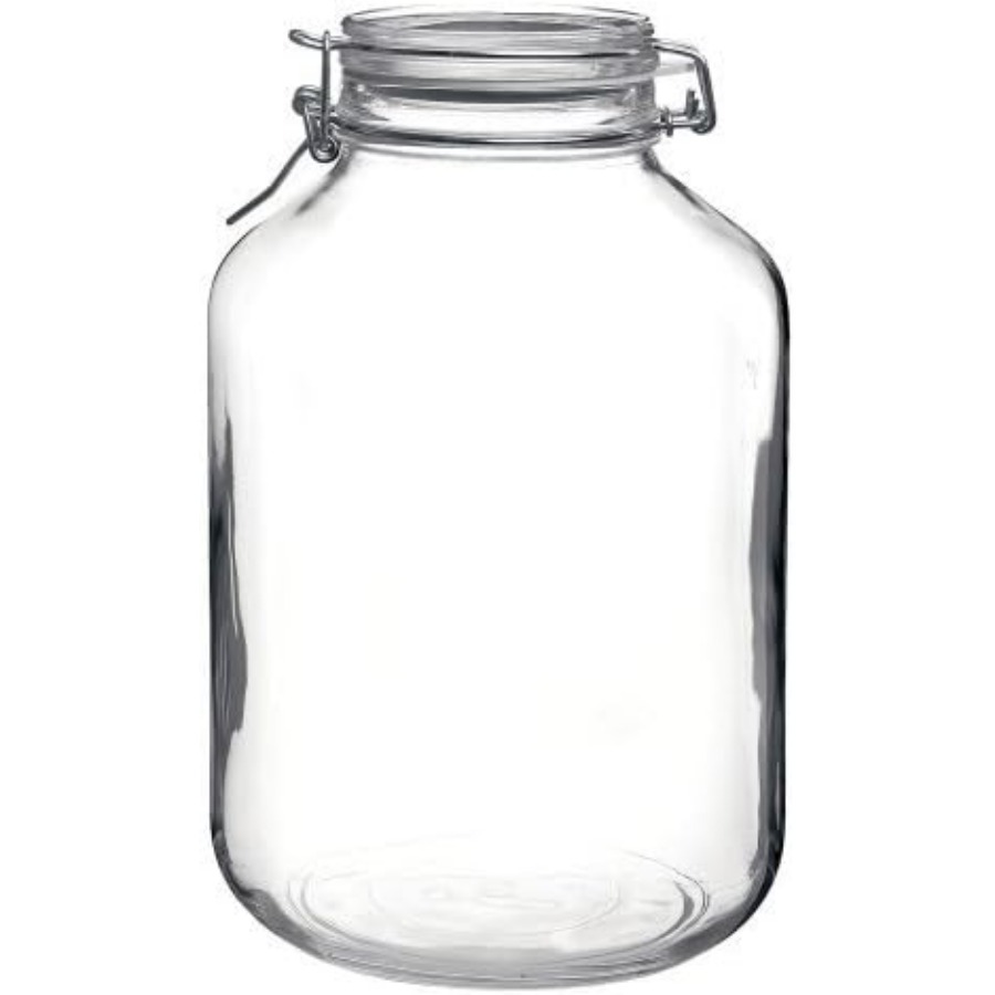 Fido 5L Glass Jar - 169oz Airt - Food Storage Home ulasan dan harga