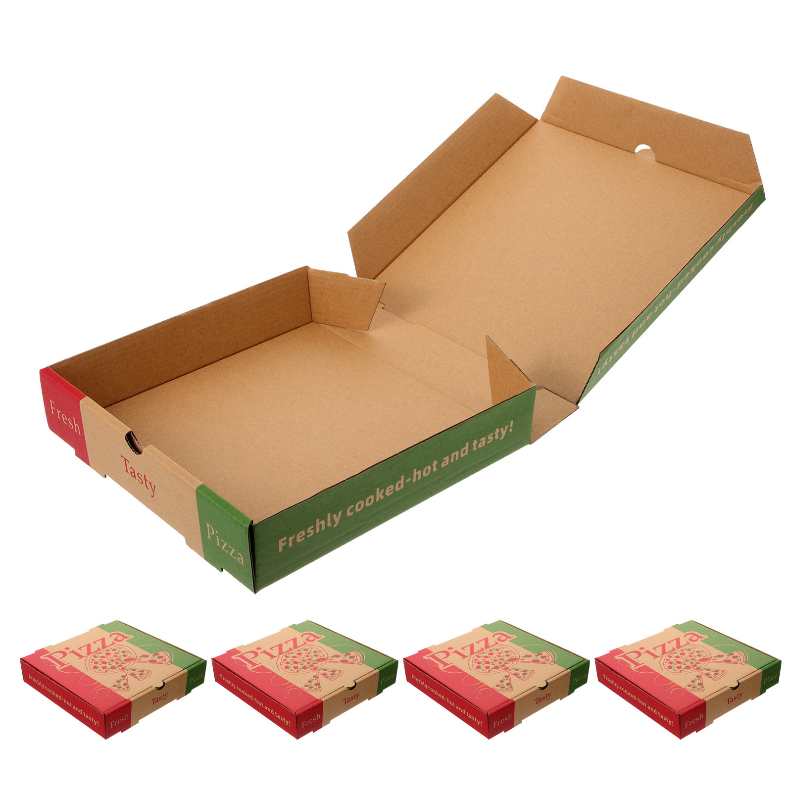 5Pcs 8 Inch Foldable Pizza Sto - Food Storage For Restaurant ulasan dan harga