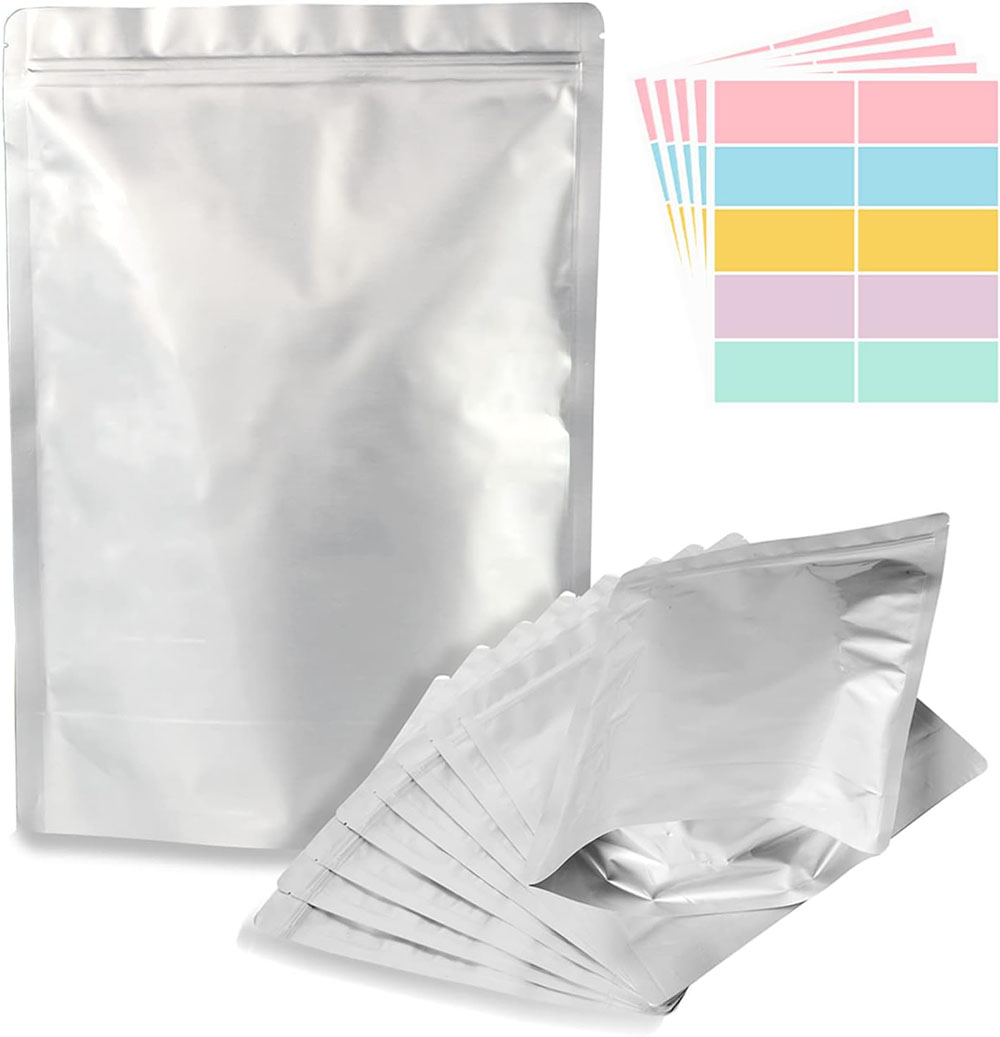 10Pack 5 Gallon Aluminum Foil  - Food Storage Oxygen Absorbers ulasan dan harga