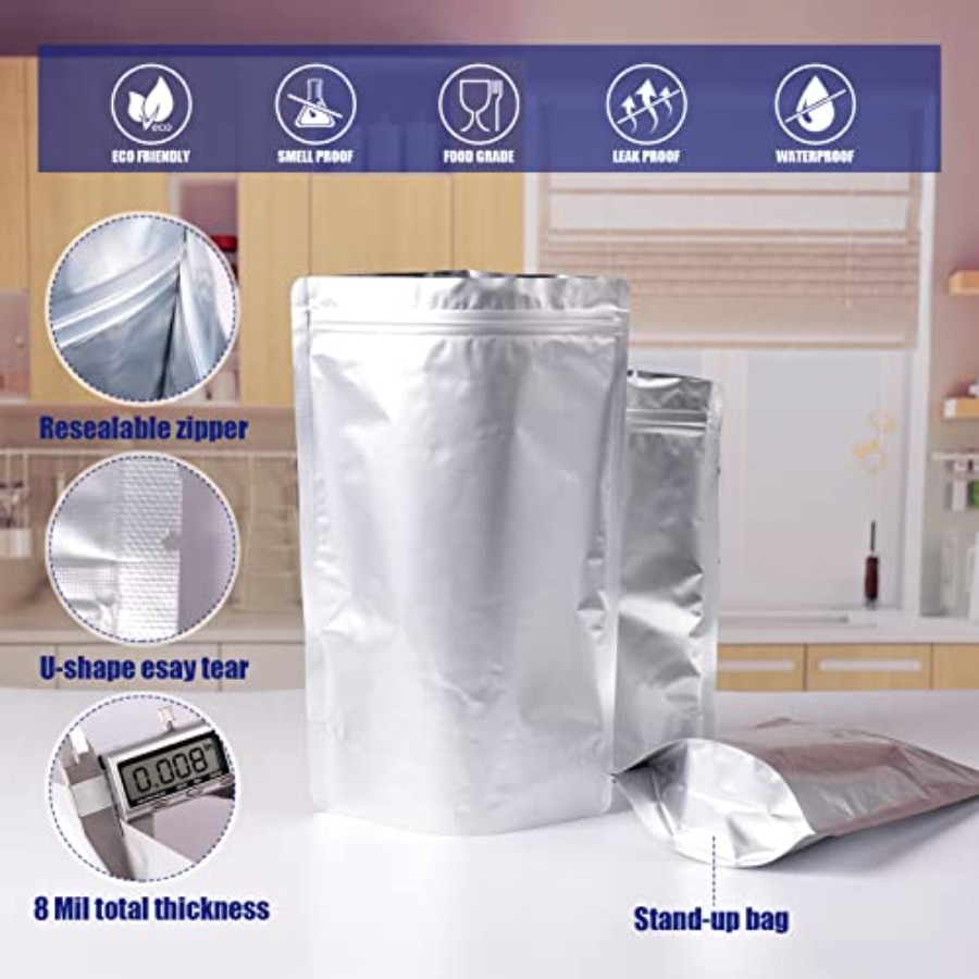 120 Mylar Bags for Food Storag - Food Storage Oxygen Absorbers ulasan dan harga