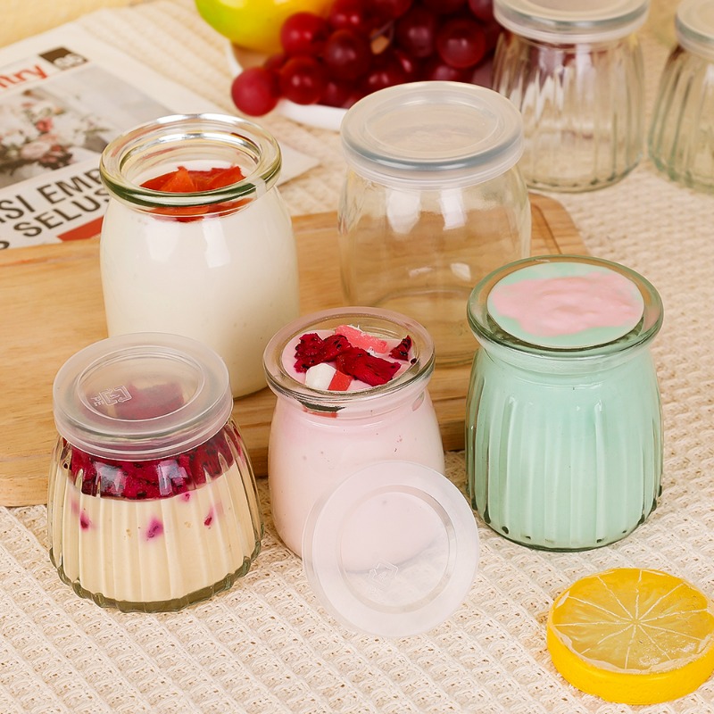 100/150/200ML Glass Yogurt Jar - Food Storage Yogurt ulasan dan harga