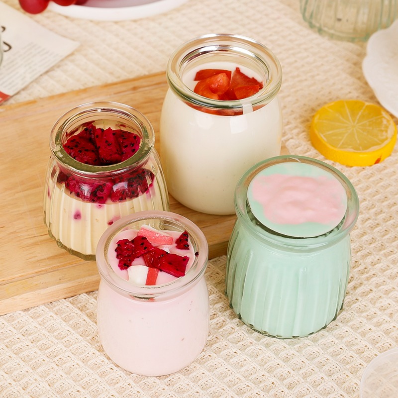 100/150/200ML Glass Yogurt Jar - Food Storage Yogurt ulasan dan harga