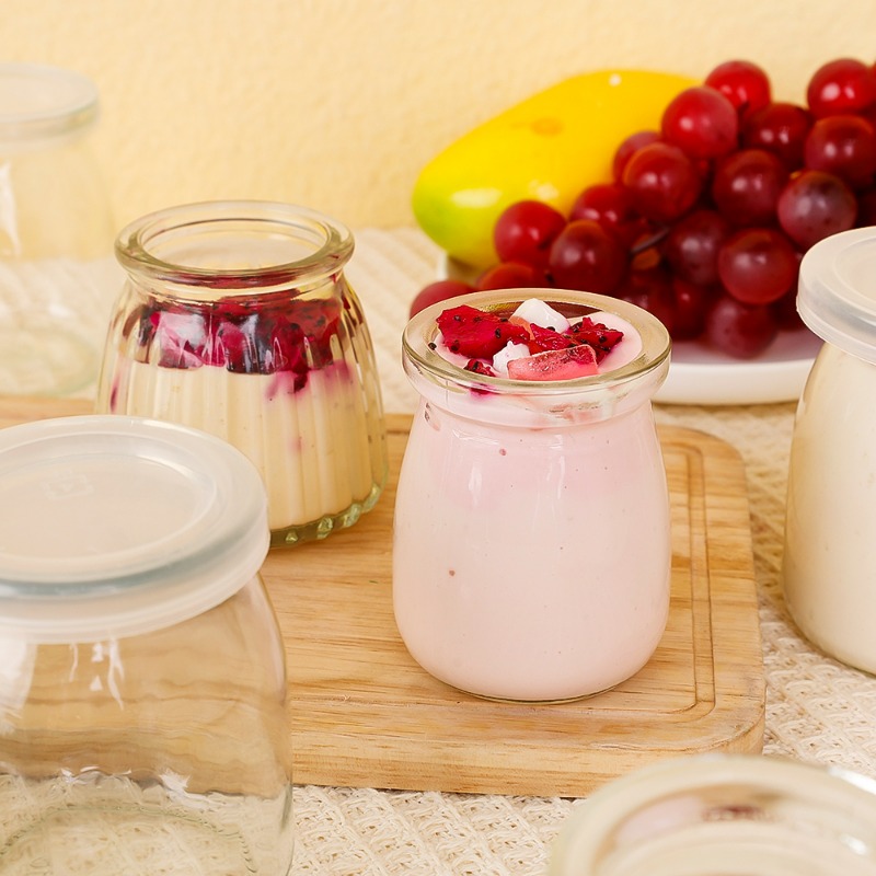 100/150/200ML Glass Yogurt Jar - Food Storage Yogurt ulasan dan harga