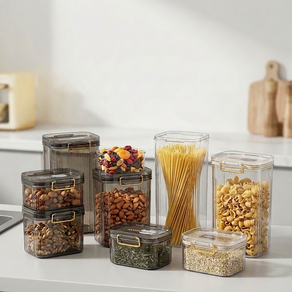 Airtight Food Storage Containe - Food Storage Pantry ulasan dan harga