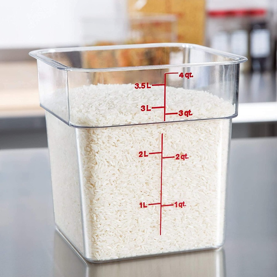 Cambro Polycarbonate Square 2  - Food Storage Quart Containers ulasan dan harga