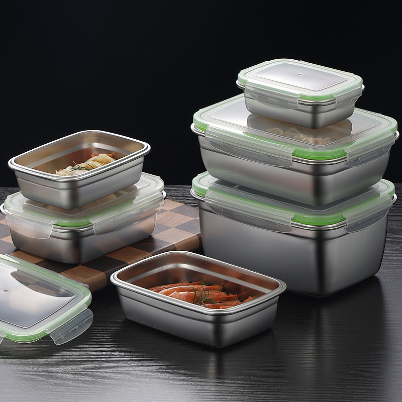 304 Stainless Steel Lunch Box  - Food Storage Jar Set ulasan dan harga