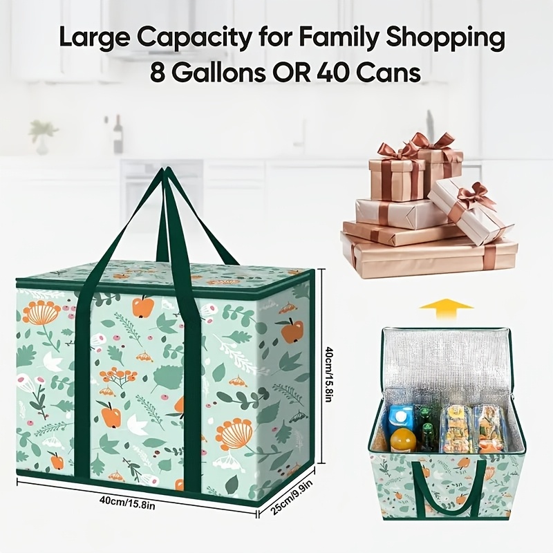Large Reusable Grocery Bag - K - Food Storage Keep Hot ulasan dan harga