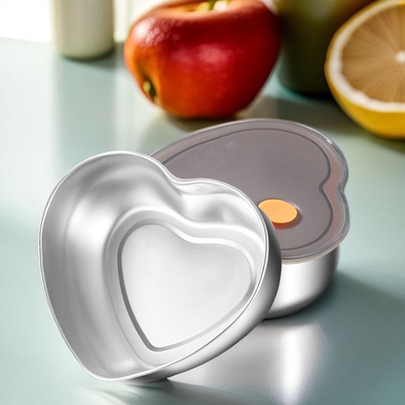 Love-shaped Kitchen Food Organ - Food Storage Containers Xl ulasan dan harga
