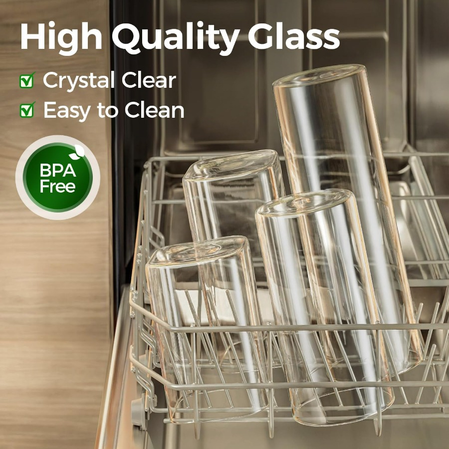 Glass Spaghetti Pasta Storage  - Food Storage Jar Set ulasan dan harga