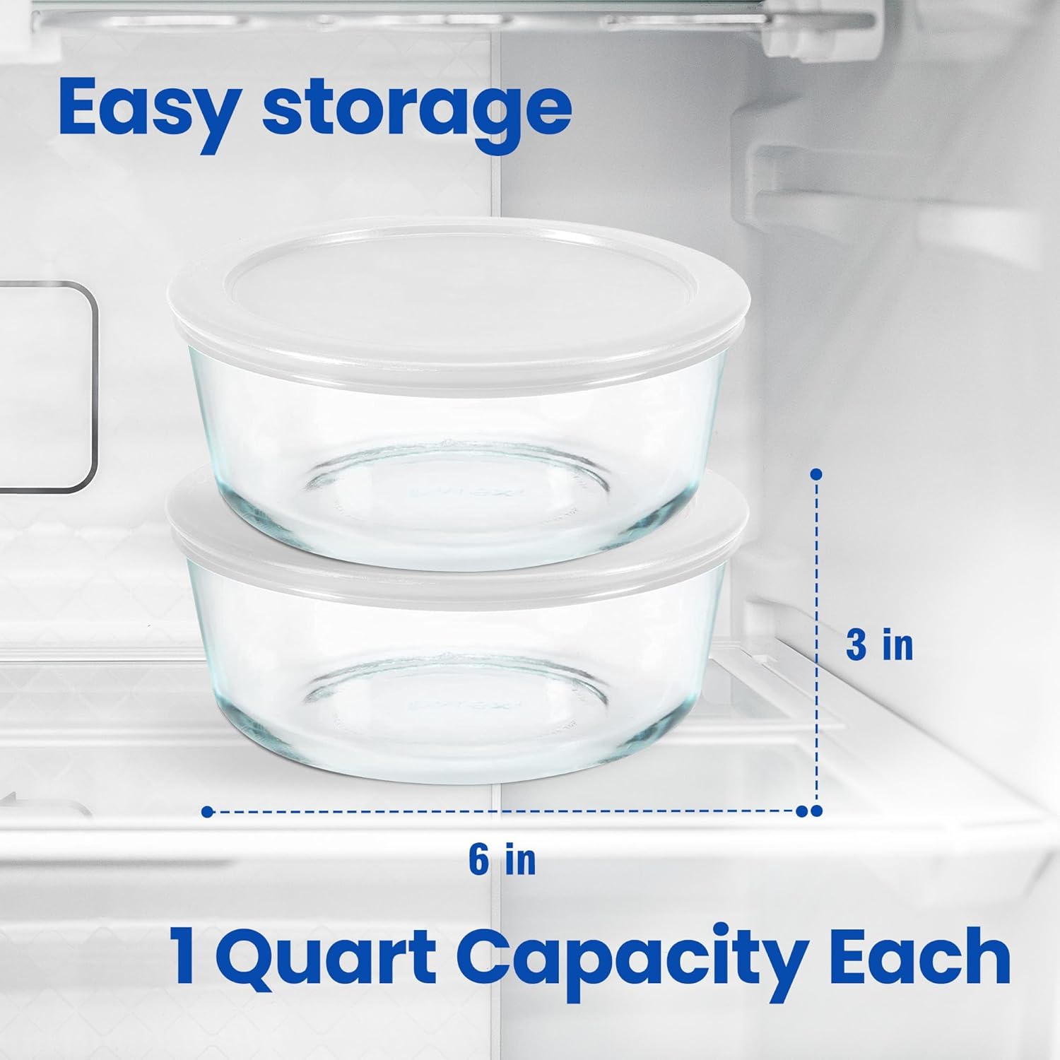 Yogurt Containers 2 Pack, 1-Qu - Food Storage Quart Containers ulasan dan harga