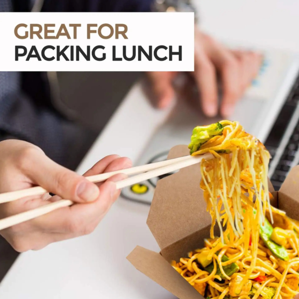 Multiple Disposable Kraft Pape - Food Storage For Restaurant ulasan dan harga