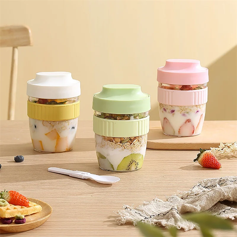 Portable Breakfast Fruit Oat Y - Food Storage Yogurt ulasan dan harga