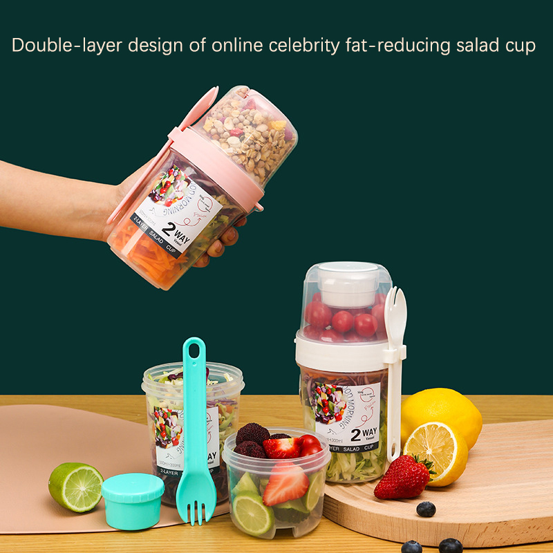 Breakfast Fruit Oat Yogurt Sal - Food Storage Yogurt ulasan dan harga
