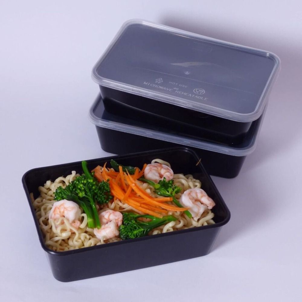 5Pcs/set Useful Plastic Dispos - Food Storage Containers Xl ulasan dan harga