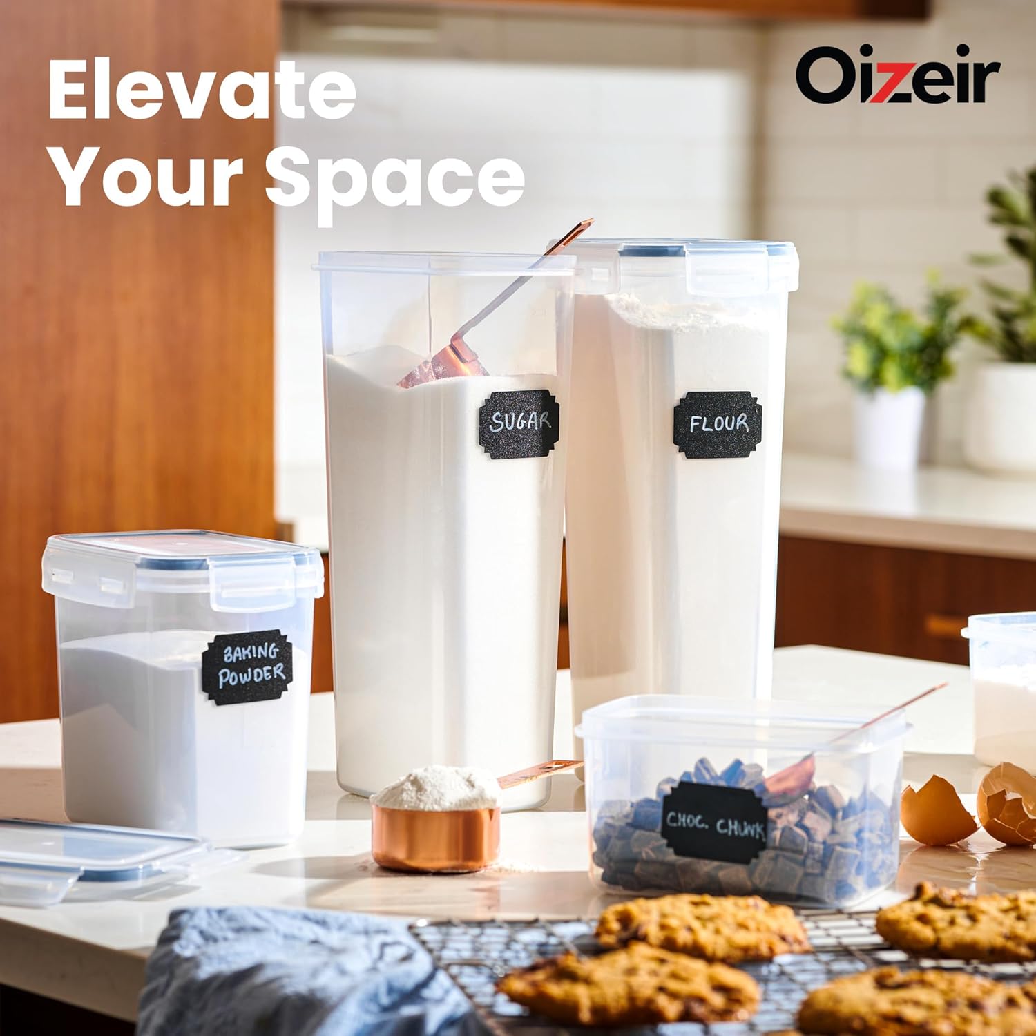 Airtight Food Storage Containe - Food Storage Pantry ulasan dan harga