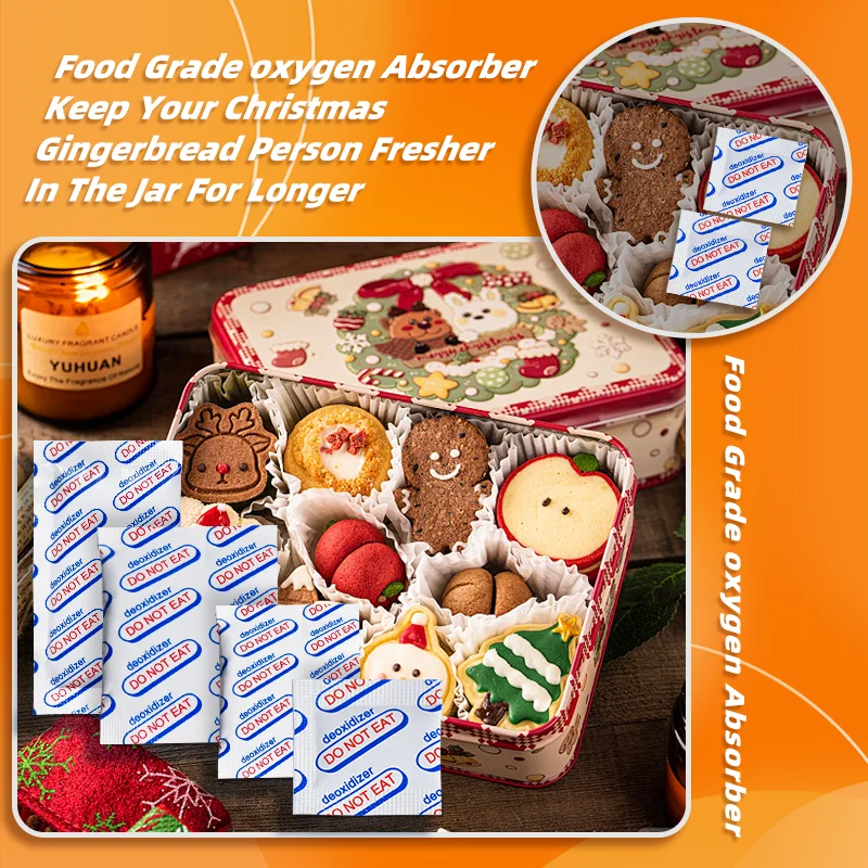 80Cc/300Cc/800Cc/2000Cc Oxygen - Food Storage Oxygen Absorbers ulasan dan harga