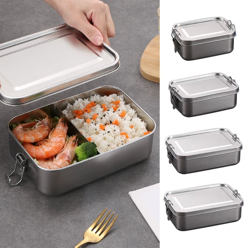 Durable Stainless Steel Bento  - Food Storage Containers Xl ulasan dan harga