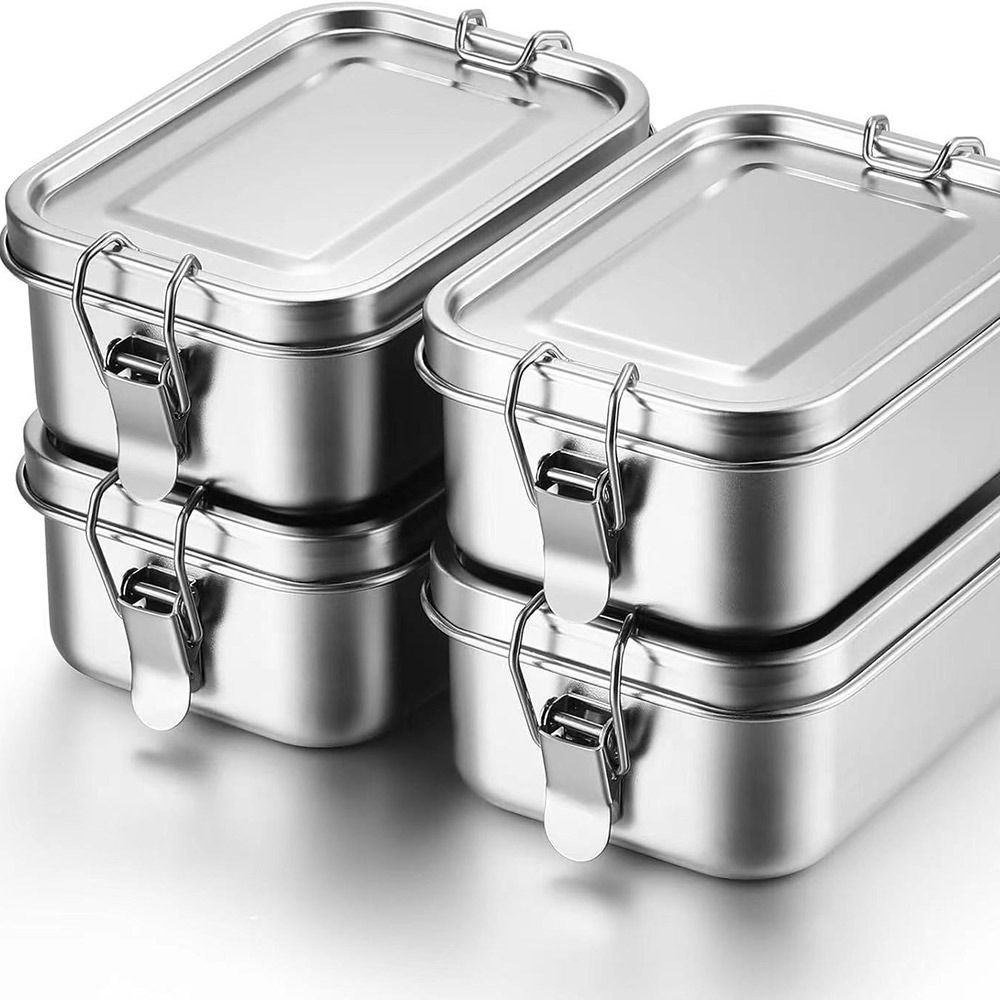 Durable Stainless Steel Bento  - Food Storage Containers Xl ulasan dan harga