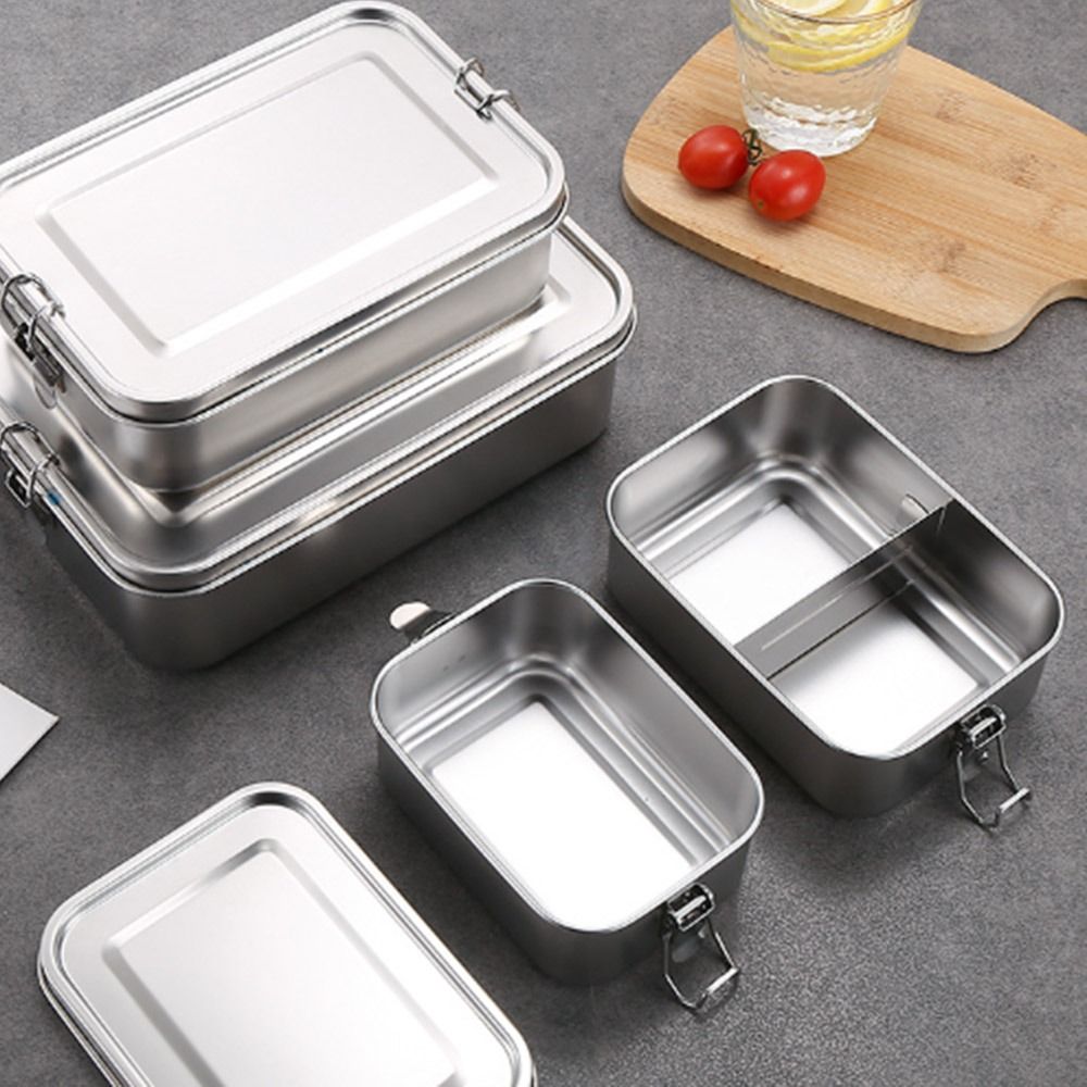 Durable Stainless Steel Bento  - Food Storage Containers Xl ulasan dan harga