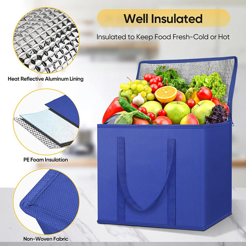 Large Insulated Reusable Groce - Food Storage Keep Hot ulasan dan harga
