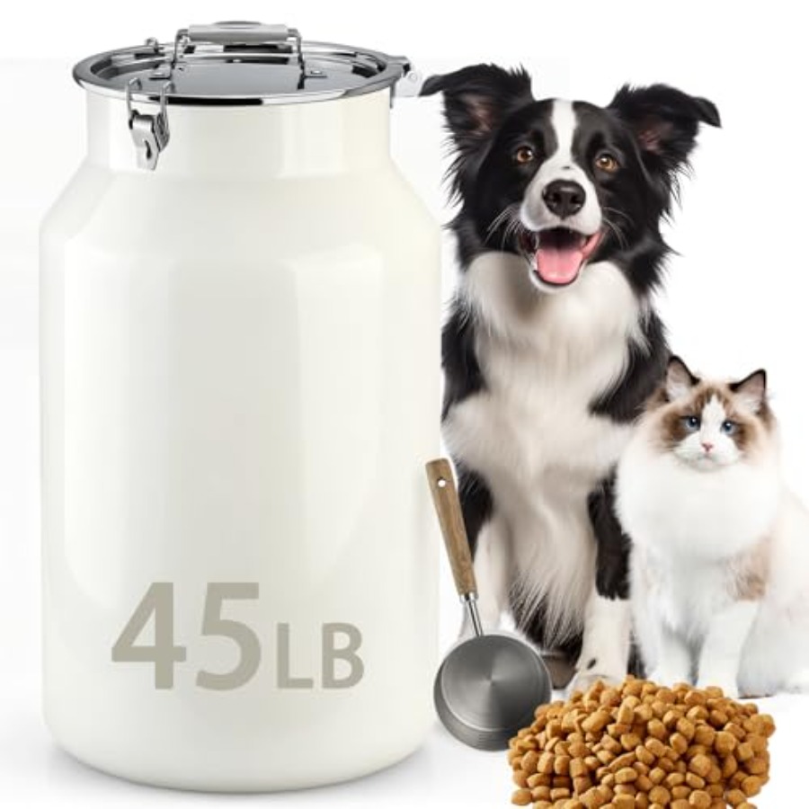 Pet food storage container for - Food Storage For Dog ulasan dan harga