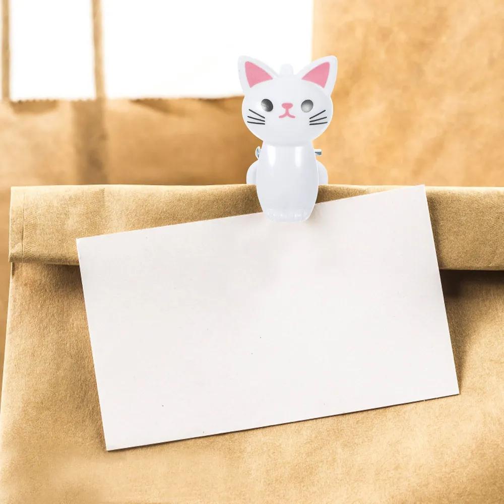 Cartoon Food Sealing Clips Cat - Food Storage Plastic Bag ulasan dan harga