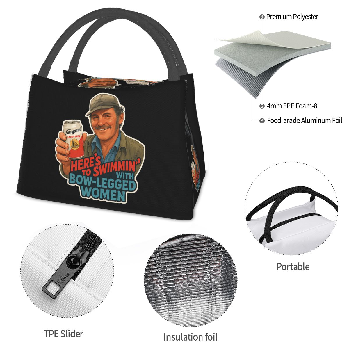 Heres To Swimmin Quint Jaws Mo - Food Storage Quotes ulasan dan harga