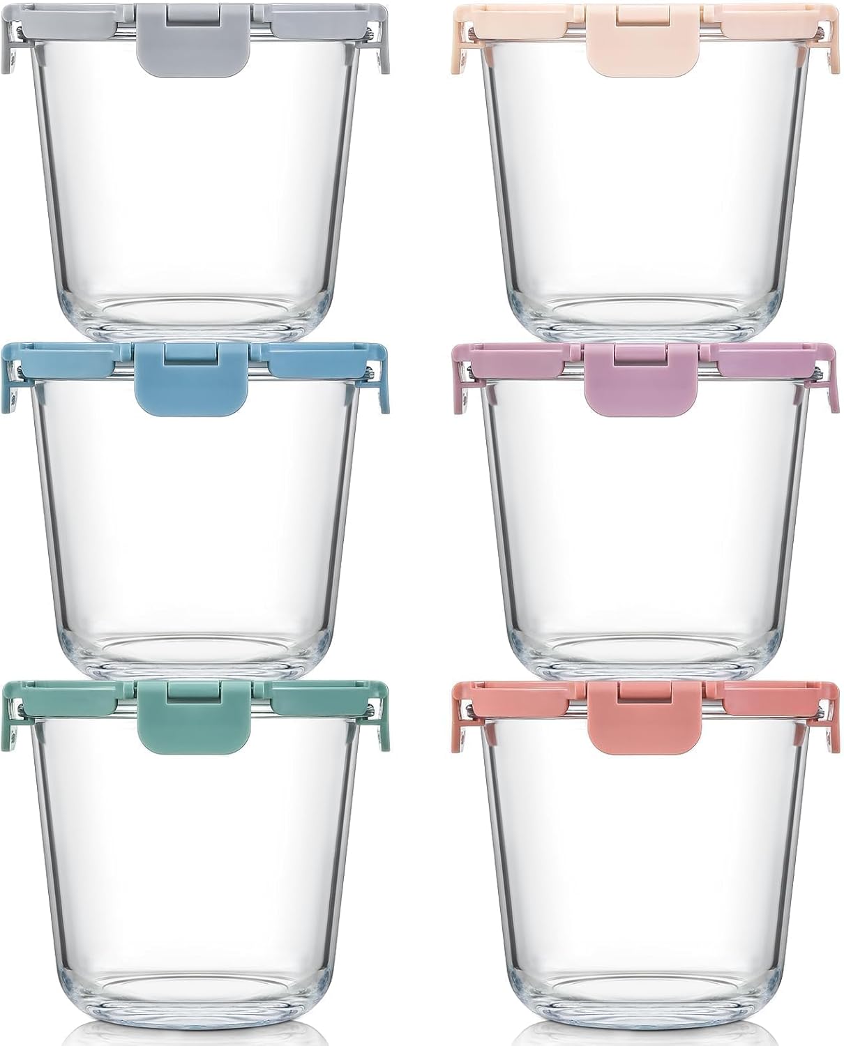 [UPGRADED LID] 6 Sets 3 Cup/24 - Food Storage Jar Set ulasan dan harga