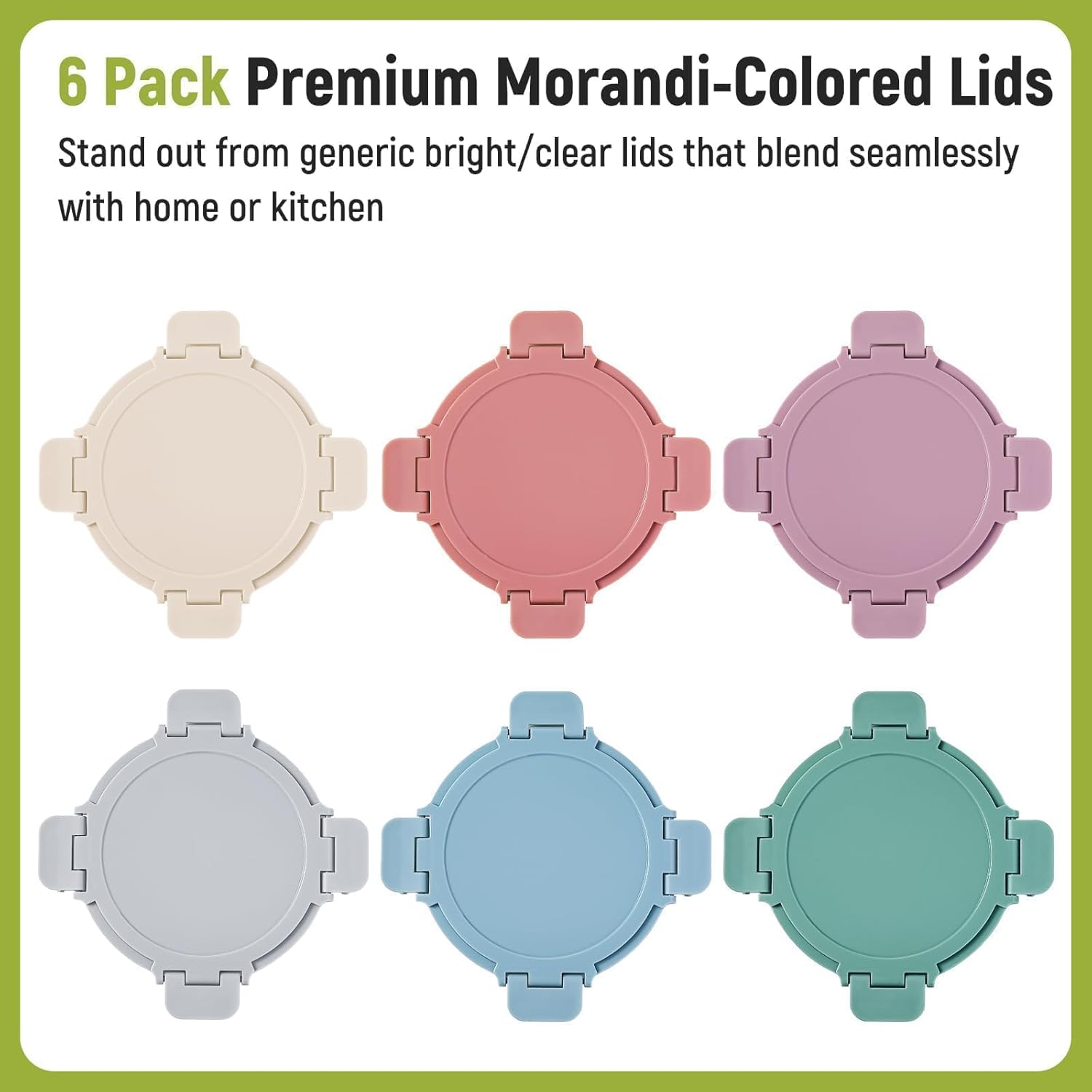 [UPGRADED LID] 6 Sets 3 Cup/24 - Food Storage Jar Set ulasan dan harga