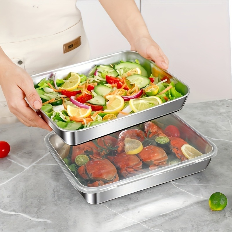3 Pieces Large Stackable Durab - Food Storage Containers Xl ulasan dan harga