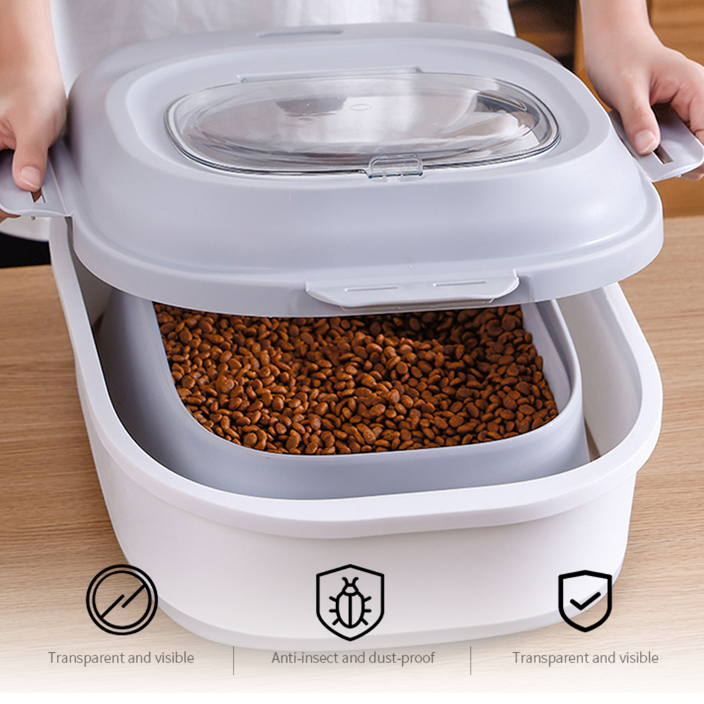 Collapsible Dry Cat Food Box 2 - Food Storage For Dog ulasan dan harga