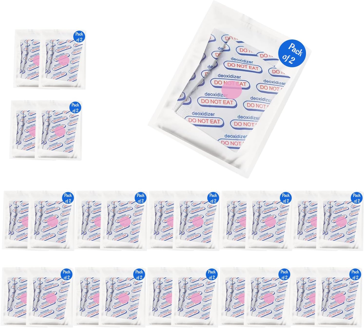 1000cc Oxygen Absorbers (50 Pa - Food Storage Oxygen Absorbers ulasan dan harga
