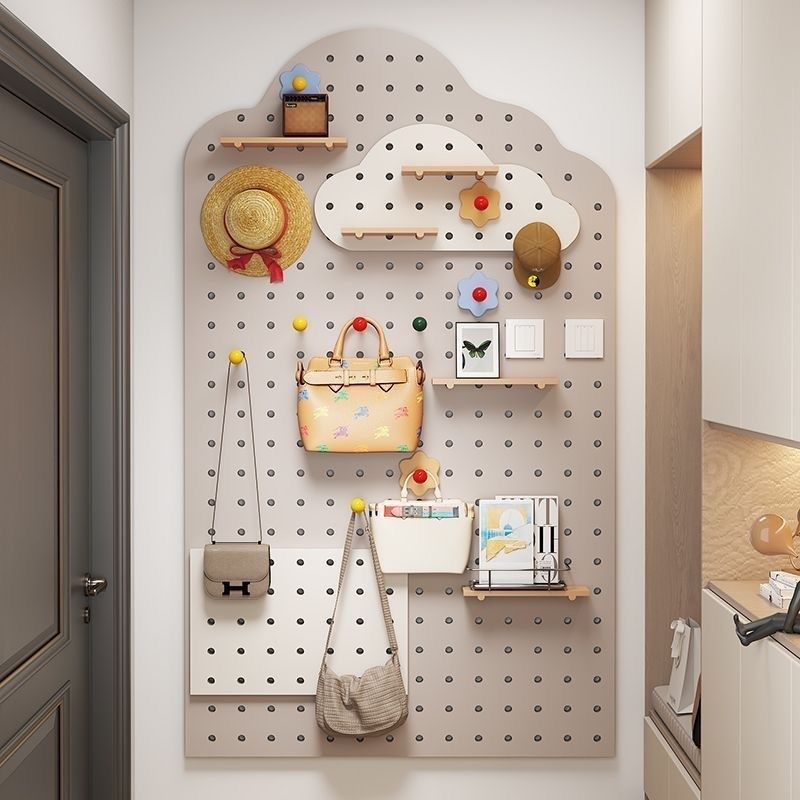 Wooden Cavities Board Wall She - Food Storage Home ulasan dan harga