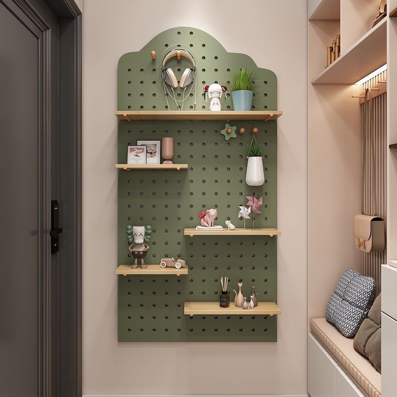 Wooden Cavities Board Wall She - Food Storage Home ulasan dan harga