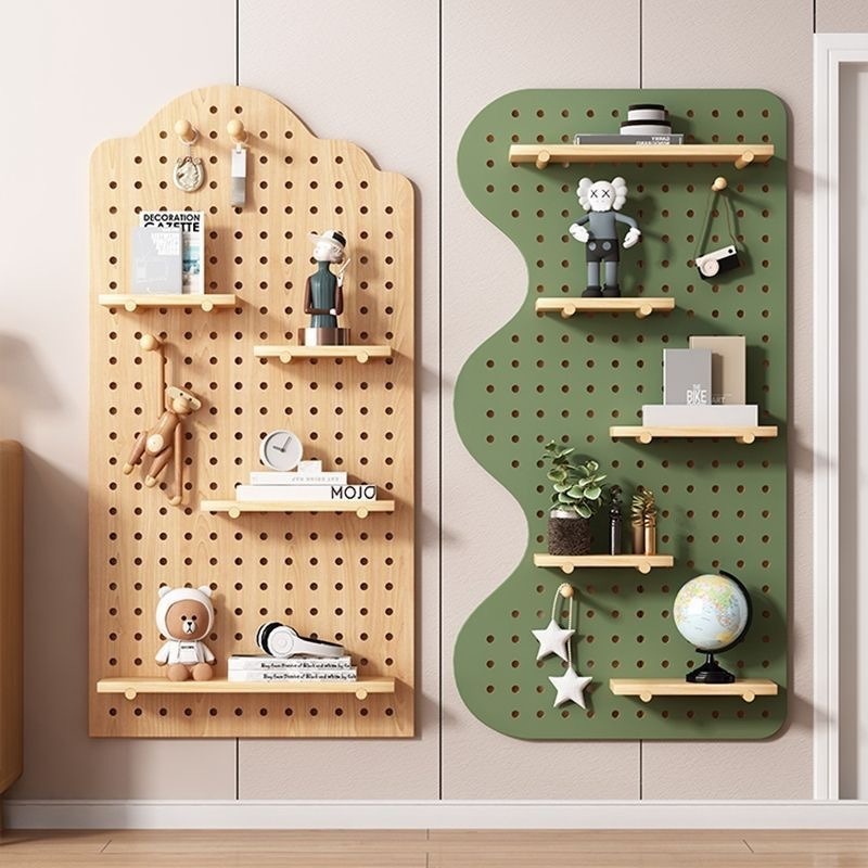Wooden Cavities Board Wall She - Food Storage Home ulasan dan harga