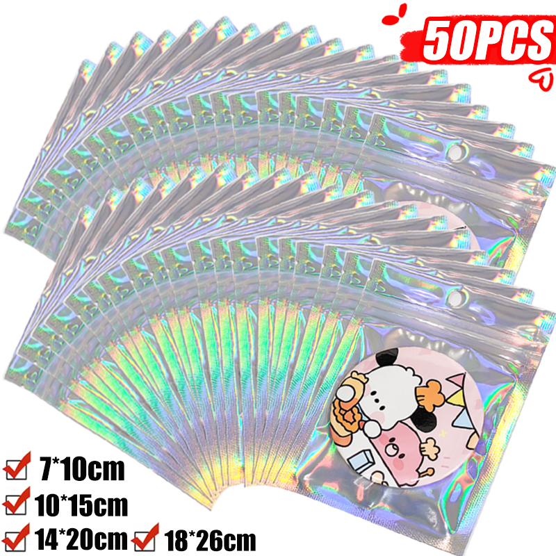 Laser Sealing Bags Holographic - Food Storage Plastic Bag ulasan dan harga