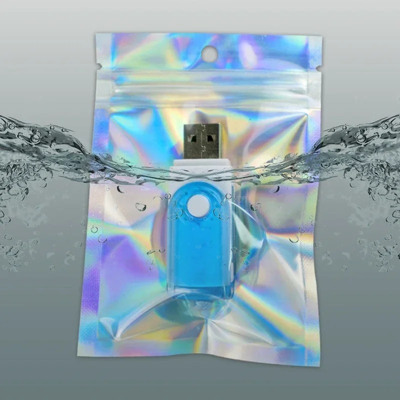 Laser Sealing Bags Holographic - Food Storage Plastic Bag ulasan dan harga