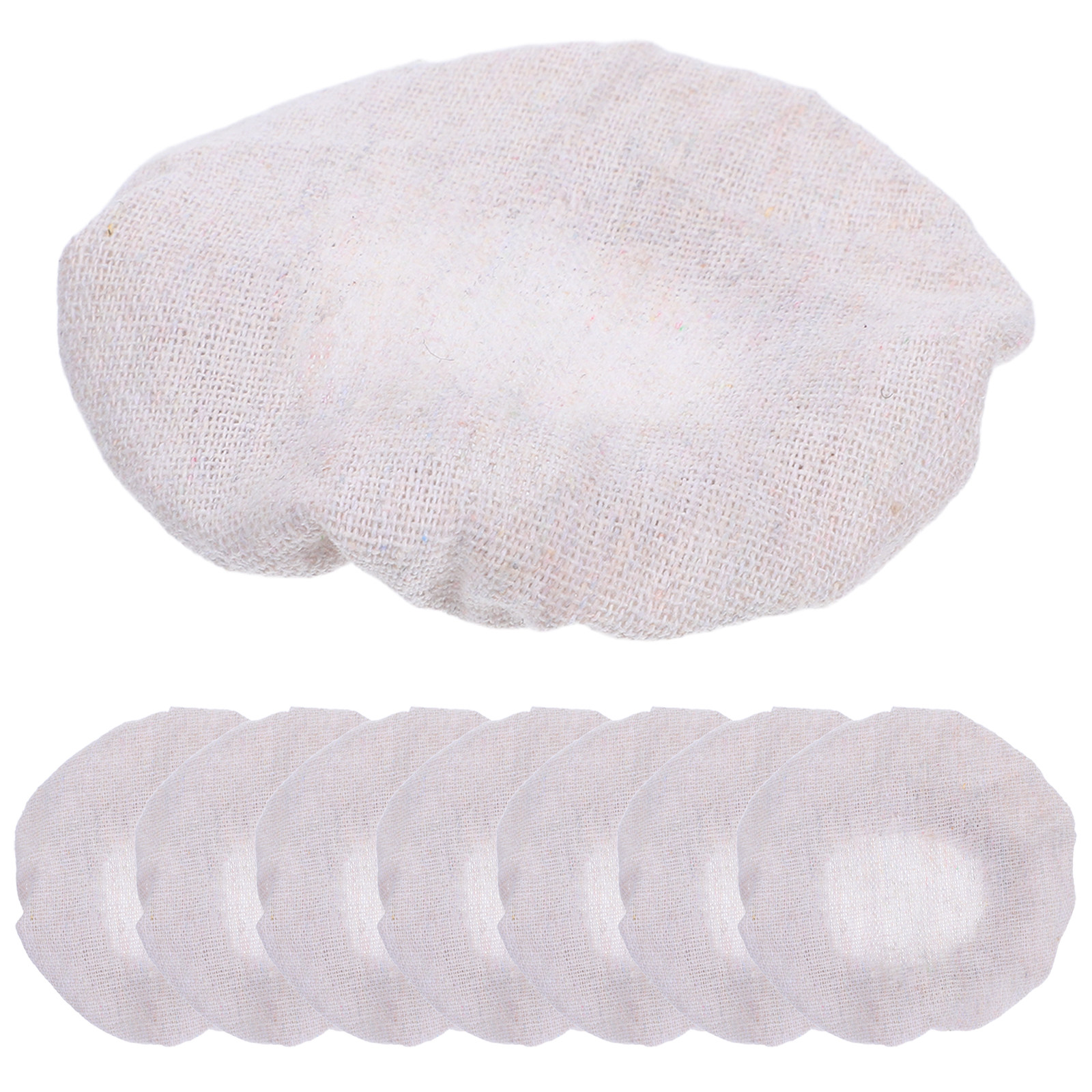 8Pcs Elastic Cloth Jar Covers  - Food Storage Yogurt ulasan dan harga